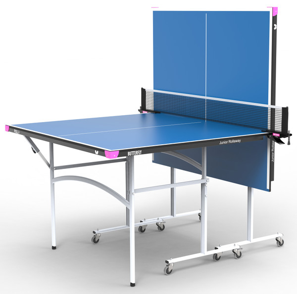 Butterfly Junior Rollaway Table: Blue Table in Playback Mode